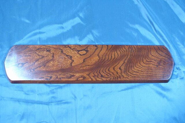 欅拭漆一文字盆(杢) 105mm×446mm×14mm № IM119 | iichi 日々の暮らしを