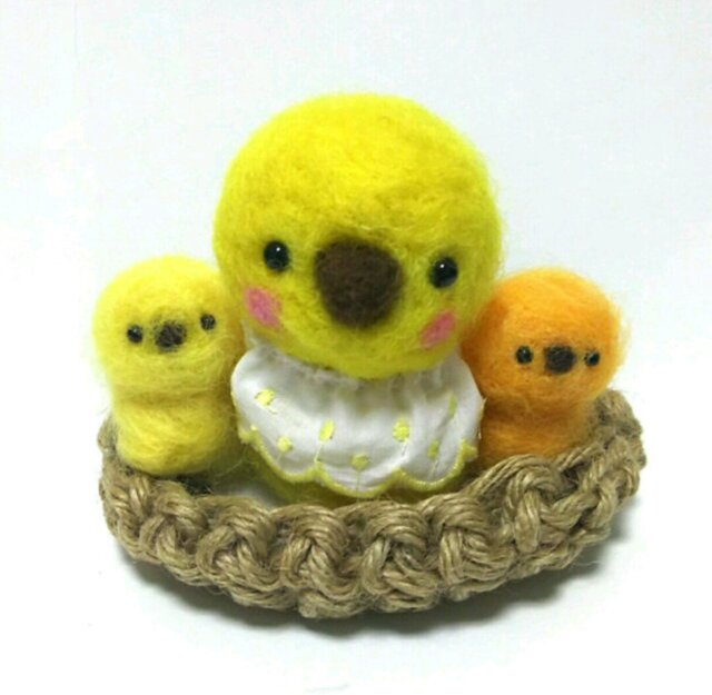 親鳥さんと雛ちゃんの画像1枚目
