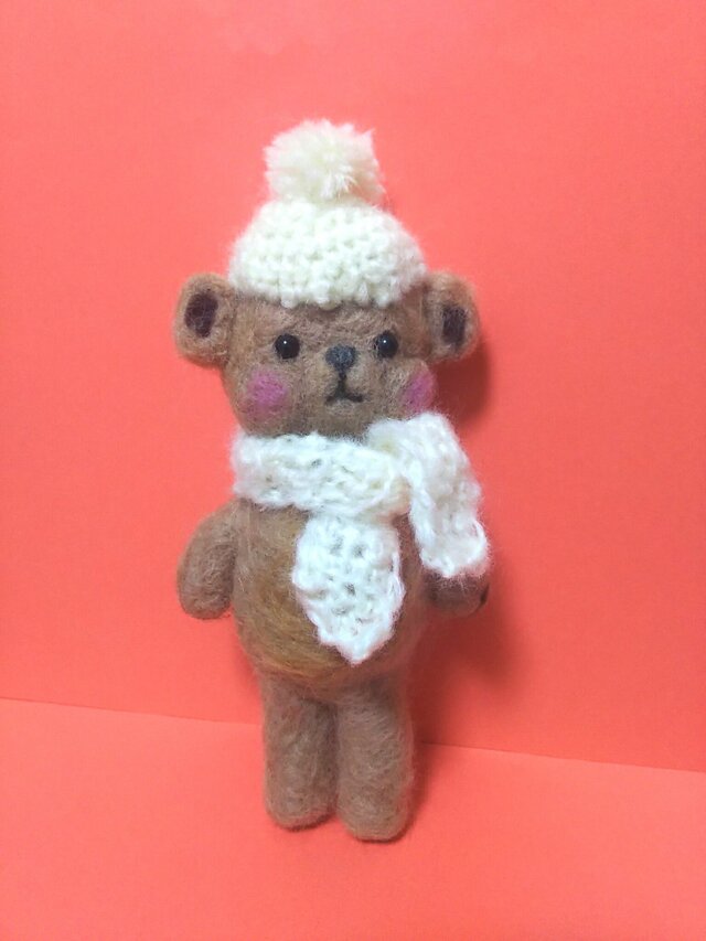 暖かそうなクマさんの画像1枚目