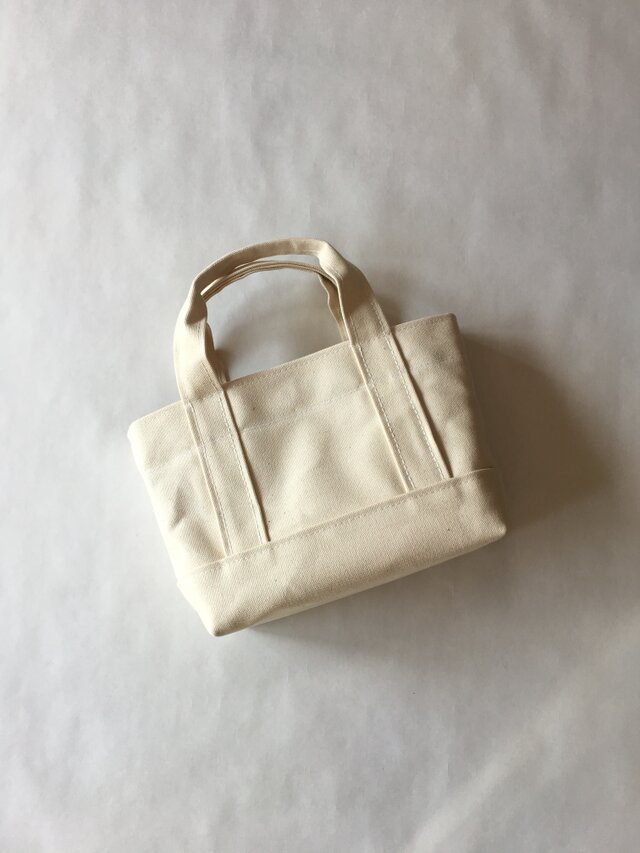 トートバッグ ( S size ) 「 ALL 」( 生成り )の画像1枚目