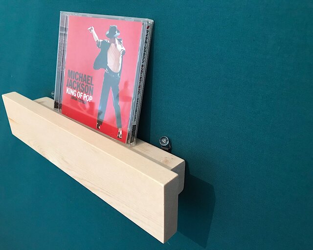 【送料無料】 ウォールシェルフ スキニー 30cm SPF ナチュラル