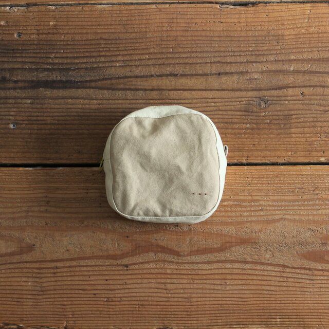 hanpu square poach :camel×cream:の画像1枚目