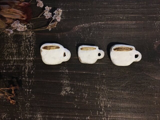 coffeeのブローチの画像1枚目