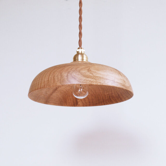 木製 ペンダントランプ 天井照明 楢材17