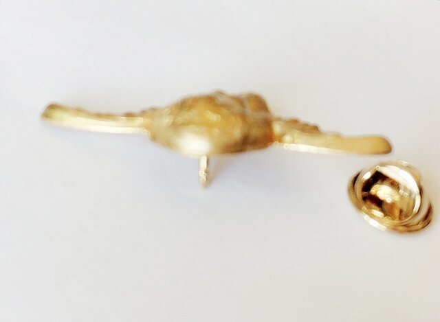 ビンテージ cherub 天使 (55mm）真鍮のピンブローチ】エンゼル