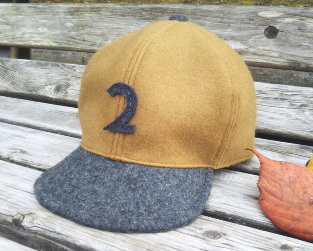 ナンバリングキャップ ウールの『2』の画像1枚目