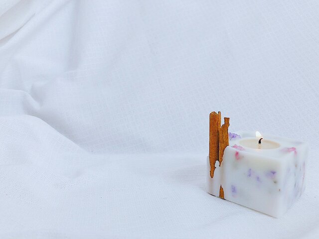 cubecandle*ボタニカルキャンドル*アロマキャンドル*ソイ