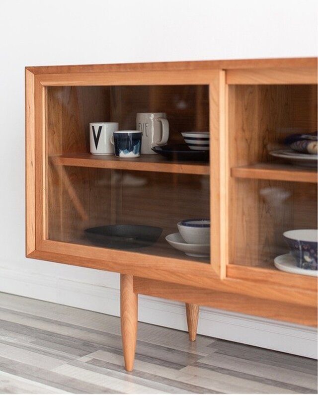オーダーメイド 職人手作り キャビネット ローボード テレビ台 家具