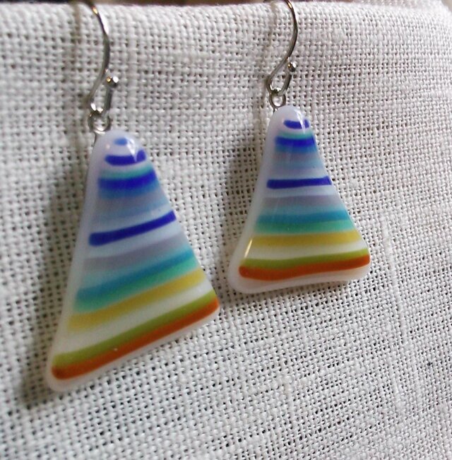 しましまのピアス