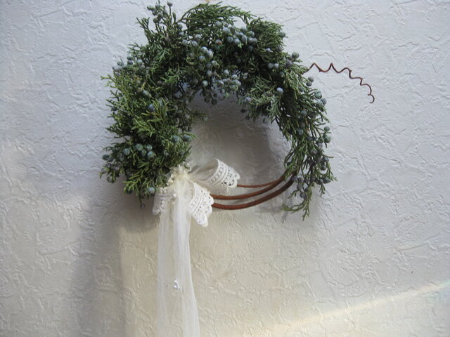 ジュニパーベリーのwreathの画像1枚目