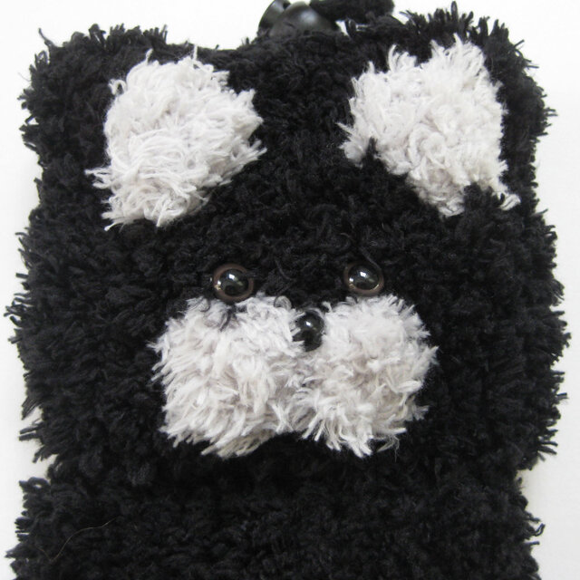 ペットボトルカバー(350ml) ねこ ブラック | iichi 日々の暮らしを