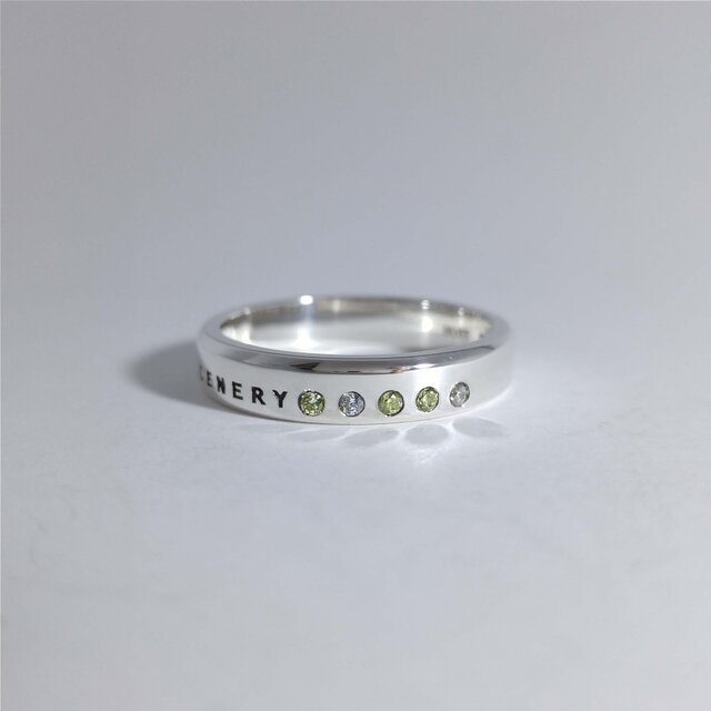 シルバーアクセサリー リング(ユニセックス) 風奏 ファイブ-エレメントの画像1枚目