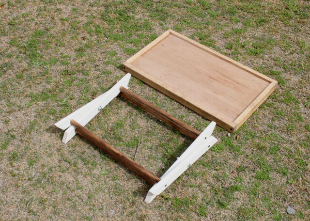 folding table 折りたたみローテーブル60 ホワイトシャビー