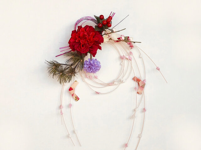 お正月飾り 新作 もち花リースNYD-21 | iichi 日々の暮らしを