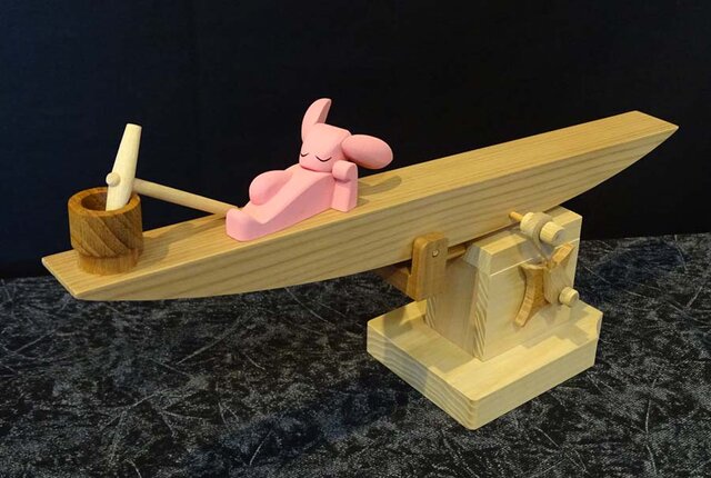 いねむりウサギのオルゴールの画像1枚目