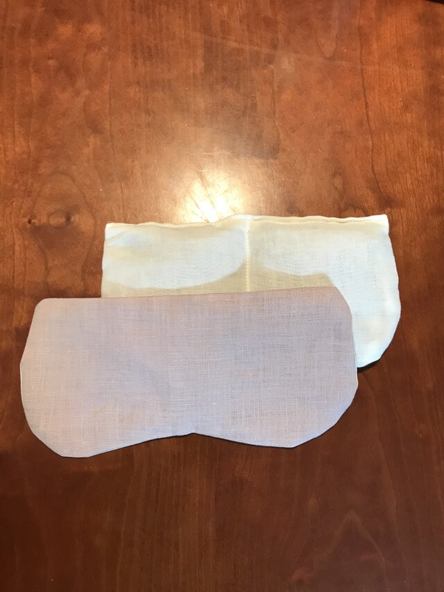 じんわり あったか 小豆カイロ 目元用 リネンの画像1枚目
