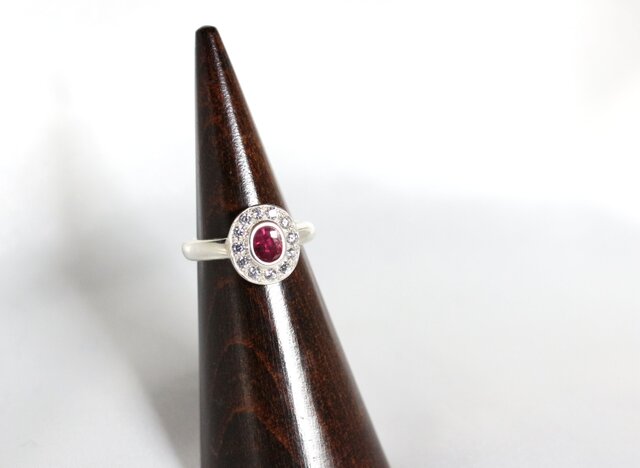 Pt900 ルビー＆ダイヤモンドリング 0.84ct | iichi 日々の暮らし