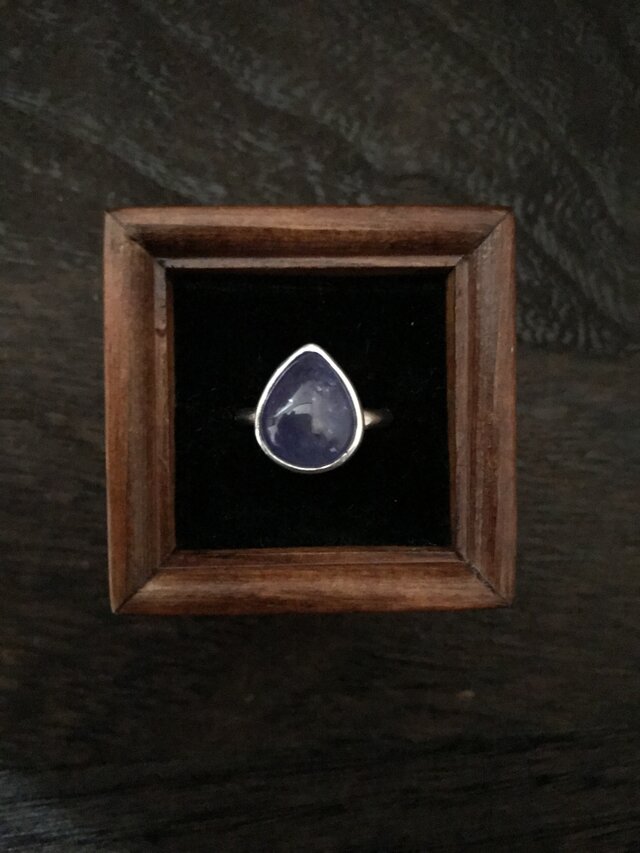 タンザナイトのRing(ティアードロップ)の画像1枚目
