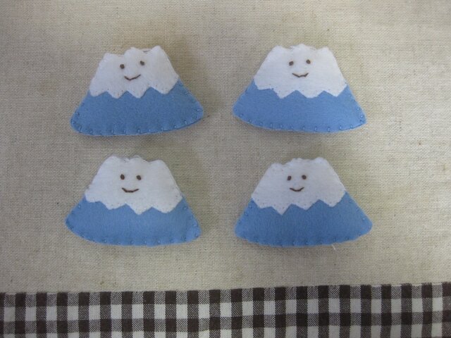富士山のオーナメントの画像1枚目