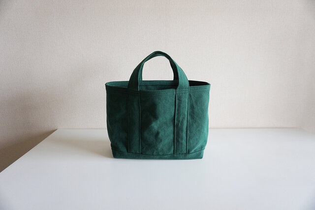 TOTE BAG (M) / darkgreenの画像1枚目