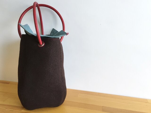 am324 BROWN×RED+BLUEの画像1枚目