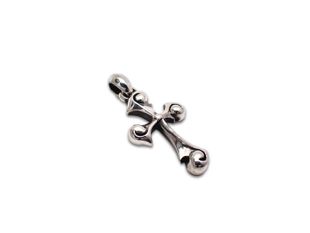 D〟クロスペンダント シルバーアクセサリー シルバー925 十字架
