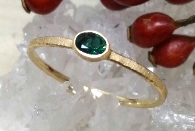 グランディディエライト*K18 ringの画像1枚目