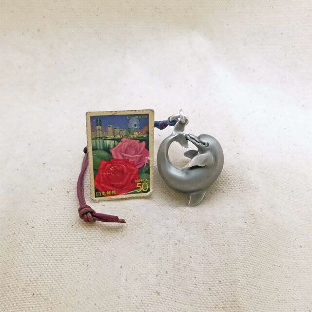 銀製の鈴『イルカ』(シルバー925) 縁起物・お守り・魔除け | iichi