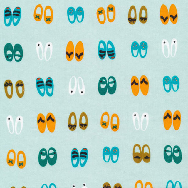 オーガニックコットンニットカットクロスSidewalk ファンシーステップ靴の画像1枚目