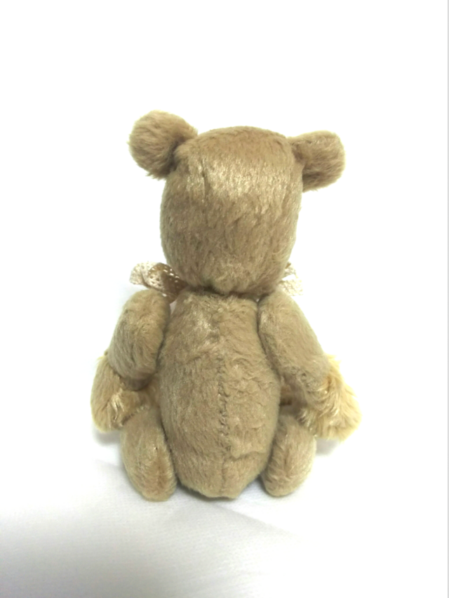 細めのテディベアさん Iichi ハンドメイド クラフト作品 手仕事品の通販