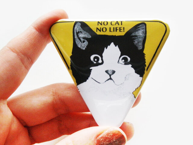 猫猫　缶バッジ　10個 ネコ顔缶バッヂ | 長崎の猫雑貨 nagasaki-no neco