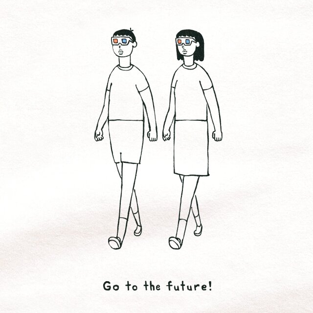 半袖 Tシャツ 『３Ⅾメガネ』 メンズ レディース