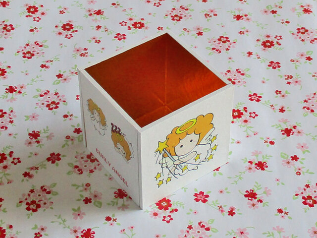 Lineスタンプオリジナルキャラ Curly Angelのペン立て01 Iichi ハンドメイド クラフト作品 手仕事品の通販