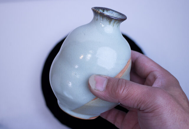 淡碧窯変 少し大きめの徳利 1812-2の画像1枚目