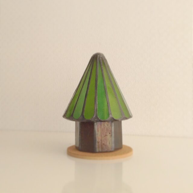 木のランプ サイズ(中)の画像1枚目