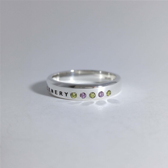 シルバーアクセサリー リング(ユニセックス) ぶどう ファイブ-エレメントの画像1枚目
