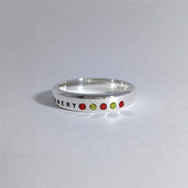 シルバーアクセサリー リング(ユニセックス) 紅葉 ファイブ-エレメントの画像1枚目