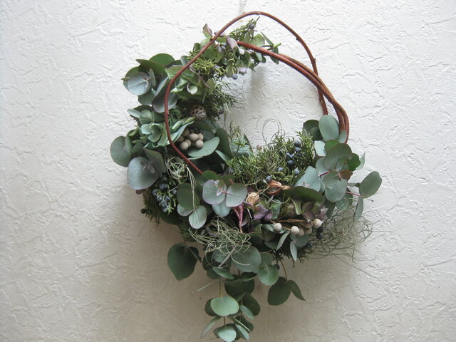 ユーカリの冬wreathの画像1枚目