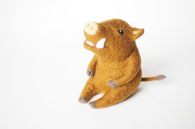 いのしし(座り・はなうた)の画像1枚目