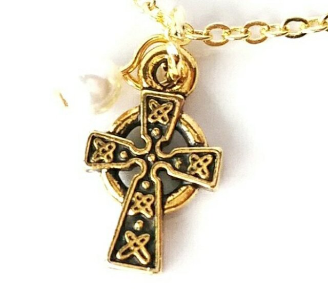 ケルト 十字架 のネックレス】ケルティック アイルランド クロス 十字