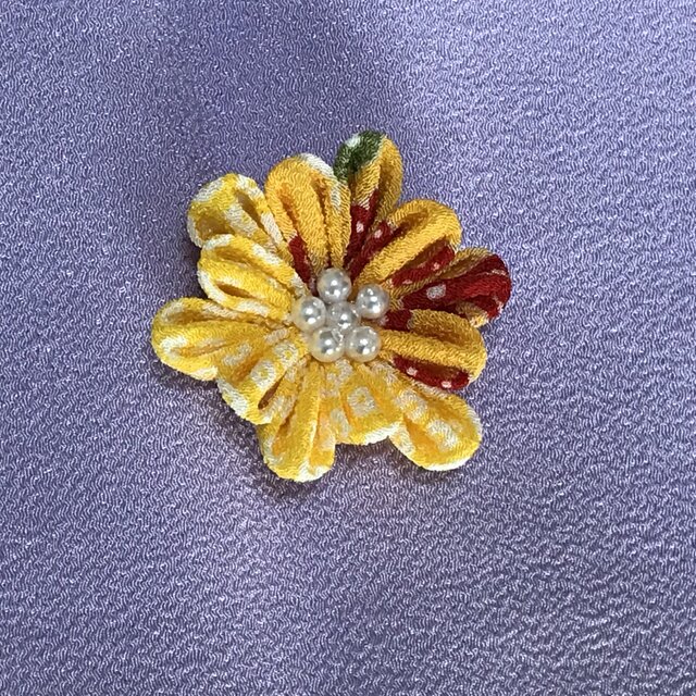 つまみ細工 ヘアゴム