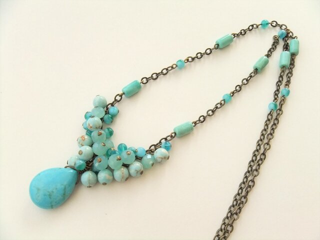 Necklace ターコイズ(N1178)の画像1枚目
