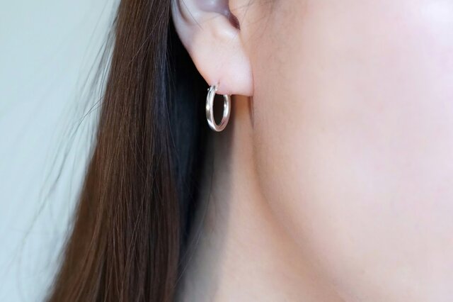 SILVER925 フープピアス-15mm | iichi 日々の暮らしを心地よく
