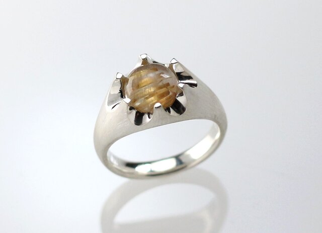 ルチルクォーツリング 1.98ct の画像1枚目