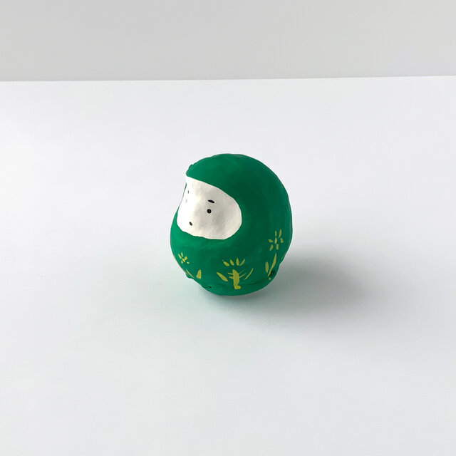 緑だるま | iichi 日々の暮らしを心地よくするハンドメイドや