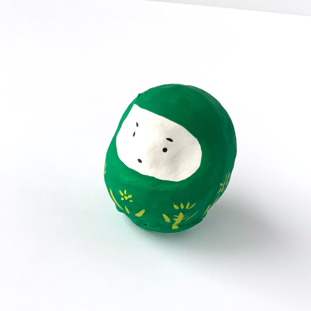 緑だるま | iichi 日々の暮らしを心地よくするハンドメイドや