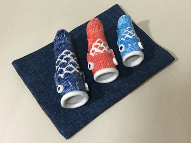 鯉ファミリー 陶器 | iichi 日々の暮らしを心地よくする