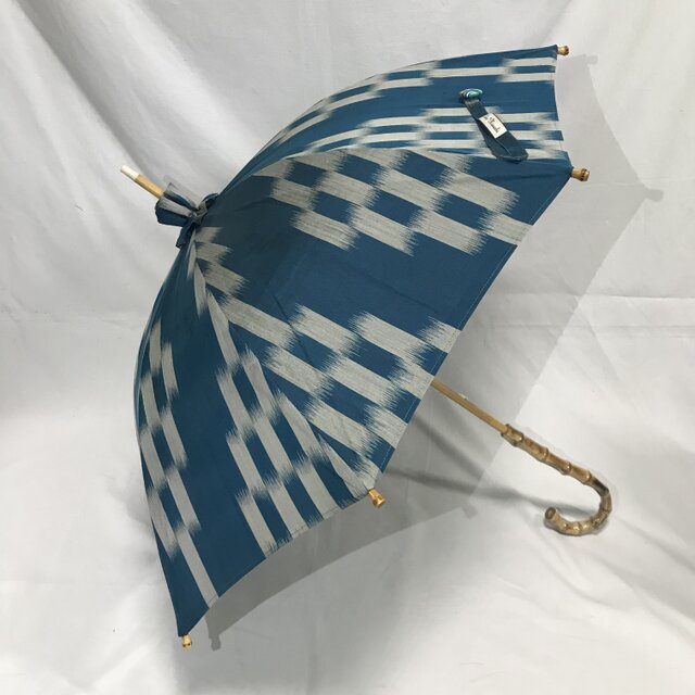 日傘 de 着物 浅葱色(ASAGIIRO)の画像1枚目