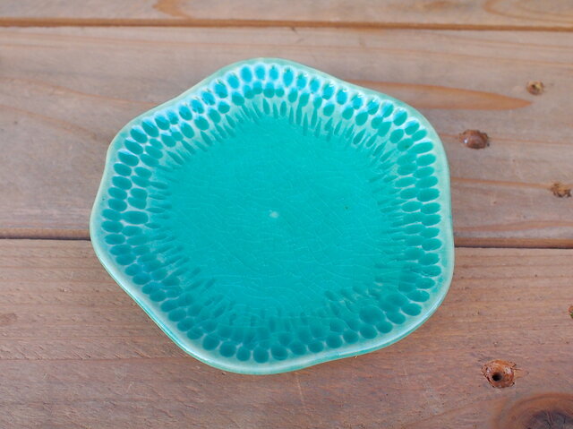 水色小皿の画像1枚目