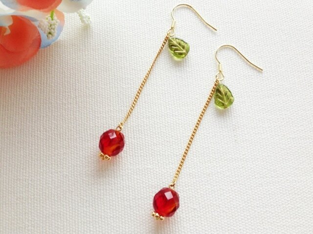 ♡ハンドメイド♡ビジューピアスイヤリング№621 123 ハンドメイド☆ビジューピアス／イヤリング - メルカリ